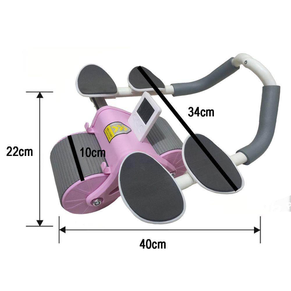 Miniatura Rolo Abdominal Exercicio Roda Musculaçao Lombar Braço Abdomen Costas Academia Treino Fortalecimento