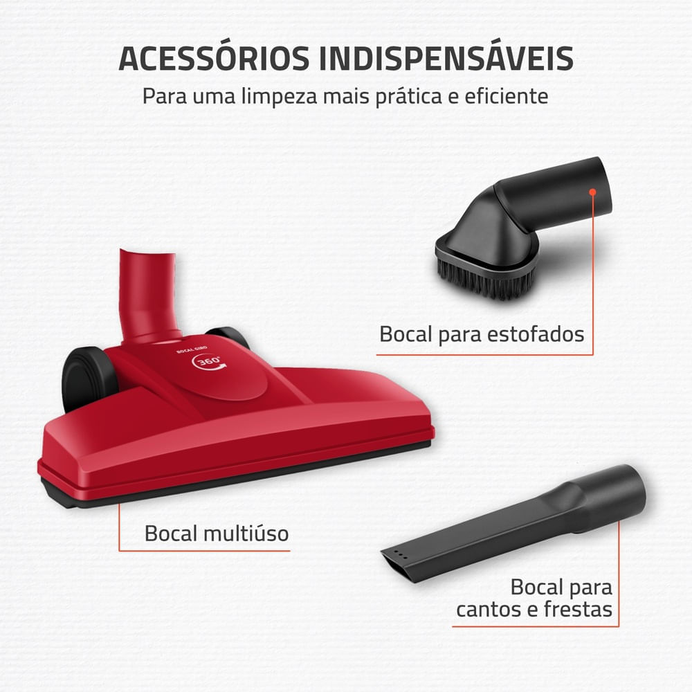 Miniatura ASPIRADOR PO AP-40-R 127V/60Hz