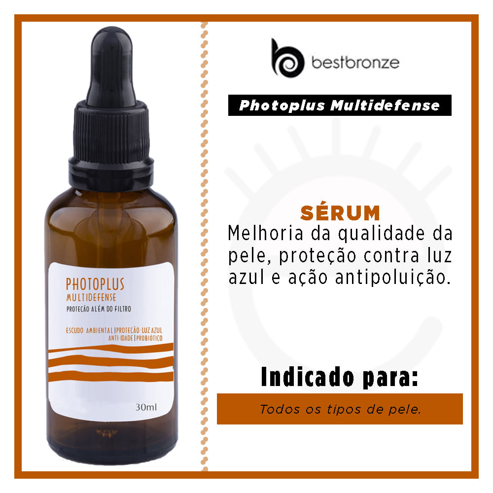 Miniatura Sérum Facial Dermatus - Photoplus Multidefense 30ml