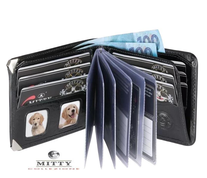 Miniatura Carteira Masculina De Couro Mitty M1S