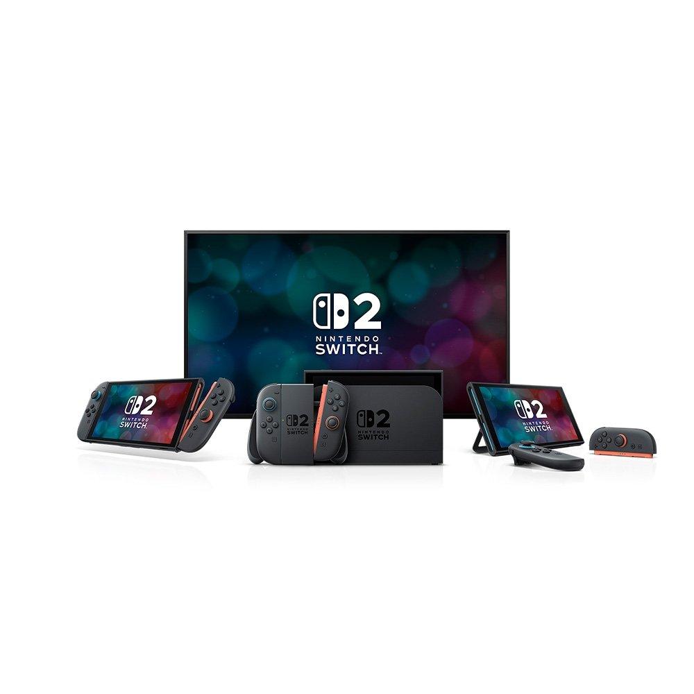 Miniatura Console Nintendo Switch 2 + Jogo Digital Mario Kart World