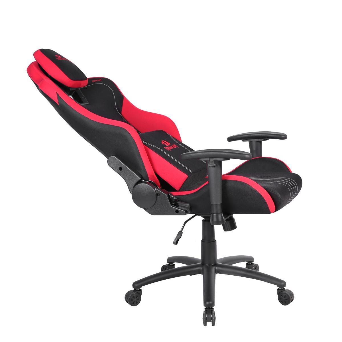 Miniatura Cadeira Redragon Heth Reclinável 2D Preto E Vermelho C313-Br