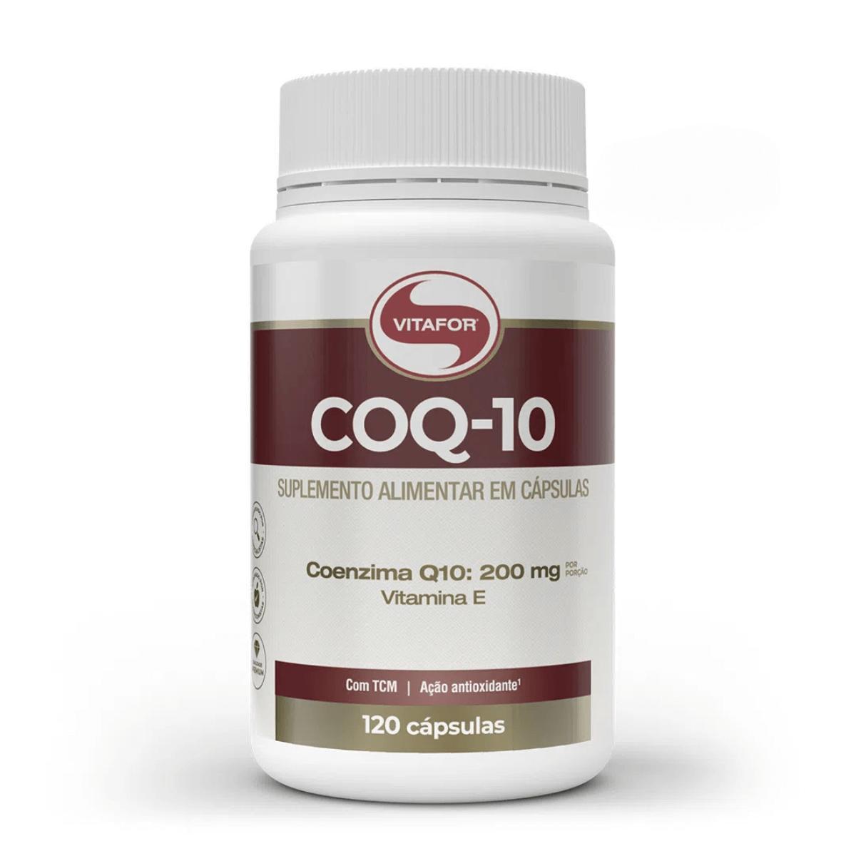 Miniatura Coenzima Q10 200Mg Vitamina E Tcm Antioxidante 120 Caps
