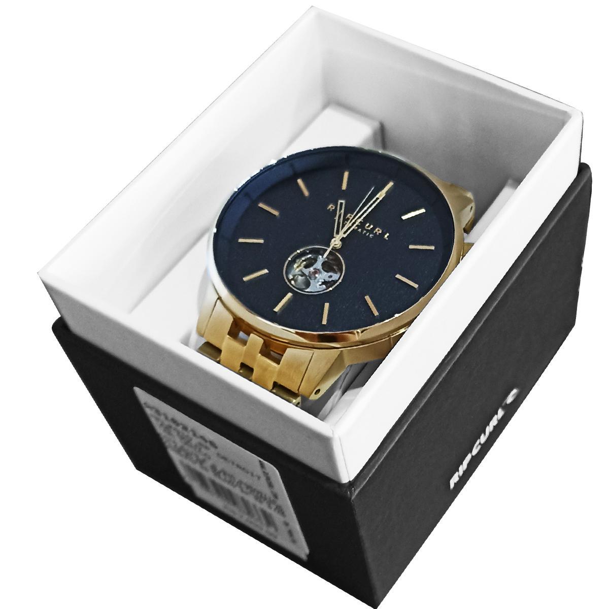 Miniatura Relógio Rip Curl Detroit Automatic Sss Gold