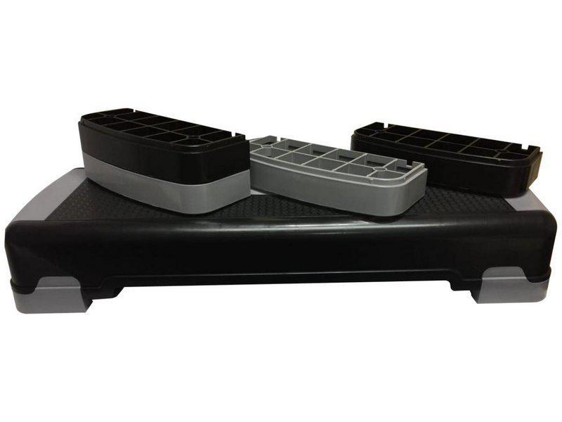 Miniatura Step Aeróbico 61001 Fitness Profissional 80cm Preto