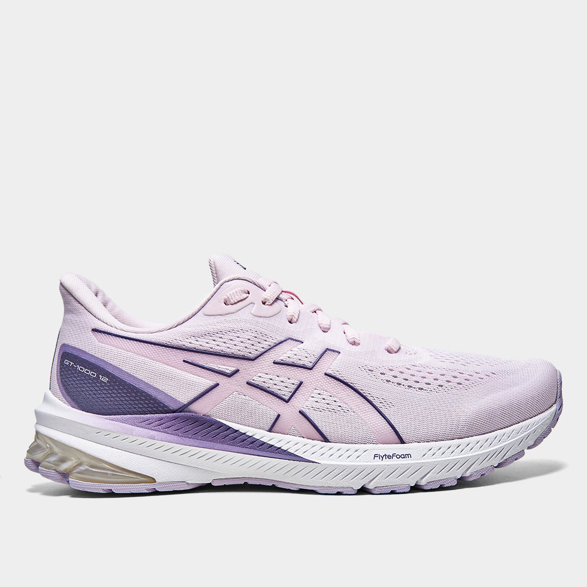 Miniatura Tênis Asics Gt-1000 12 Feminino Rosa+Lilás - 34
