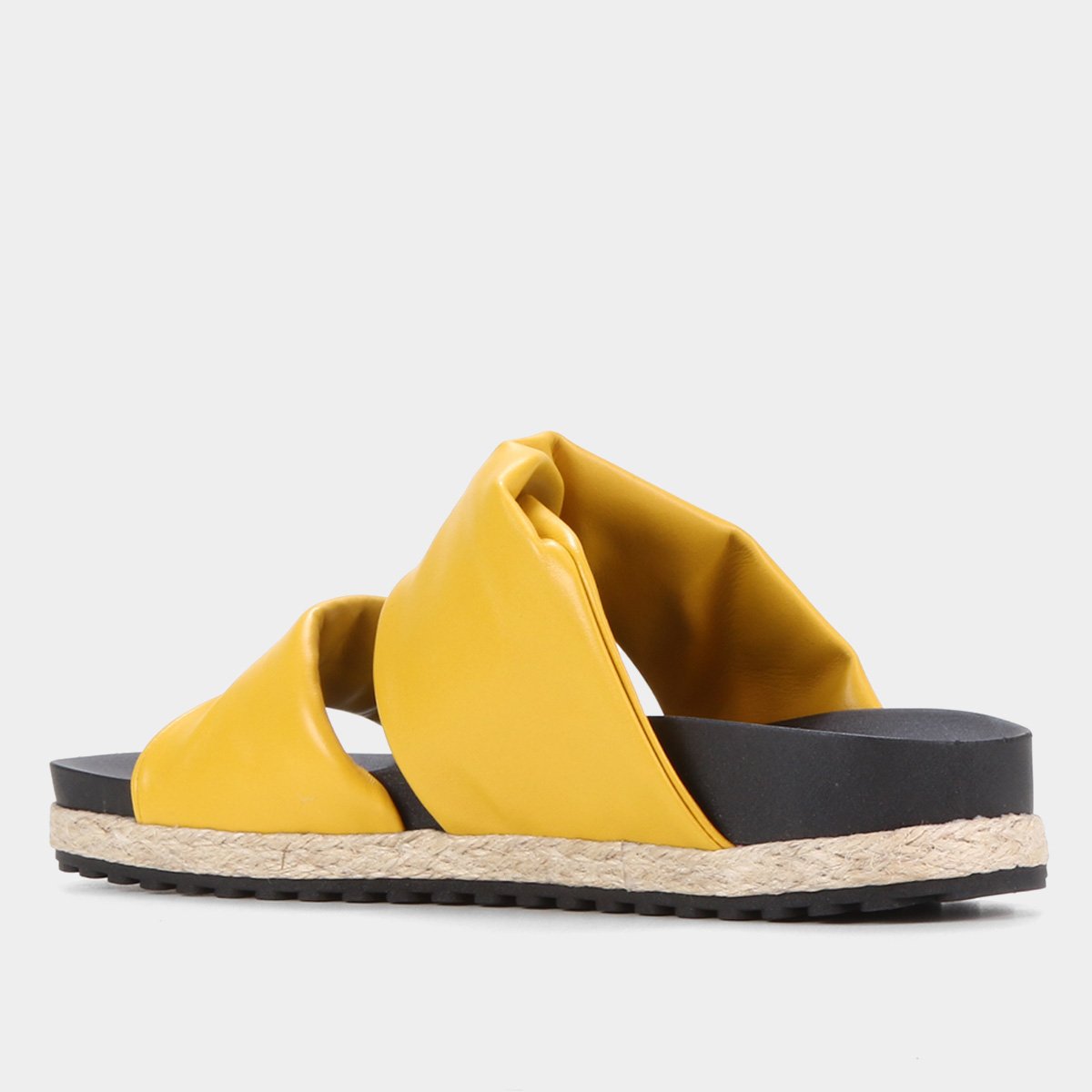 Miniatura Rasteira Loucos e Santos Tira Dupla Amarelo - 34