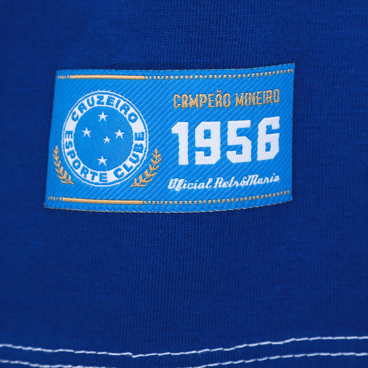 Miniatura Camiseta Cruzeiro 1956 Retrômania Masculina Azul+Branco - EGG