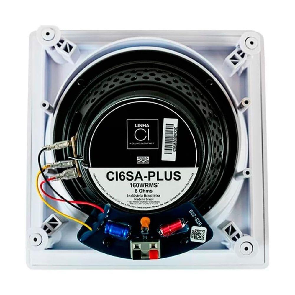 Miniatura Caixa Som Jbl Arandela Ci6sa-plus 160w Quadrada Unitaria