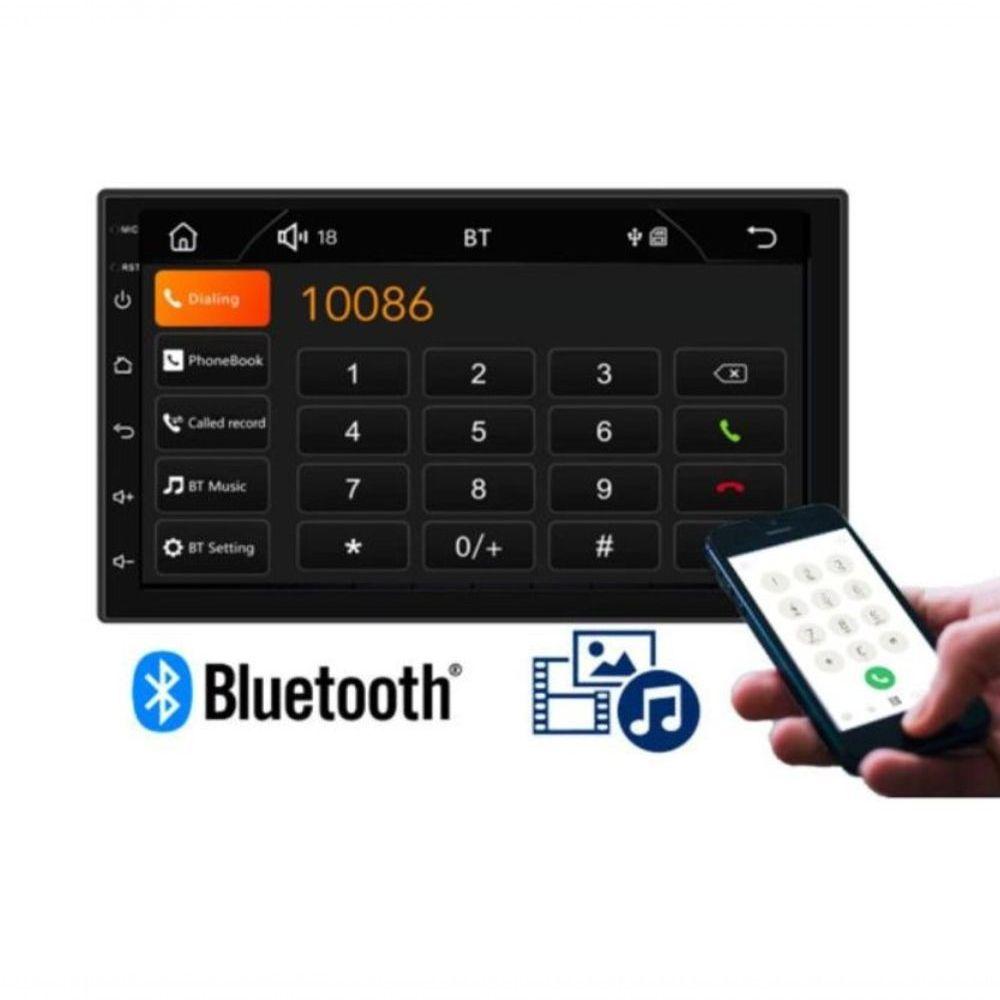 Miniatura Multimídia Roadstar Carplay Mp5 Slim 7" - Rs708Br