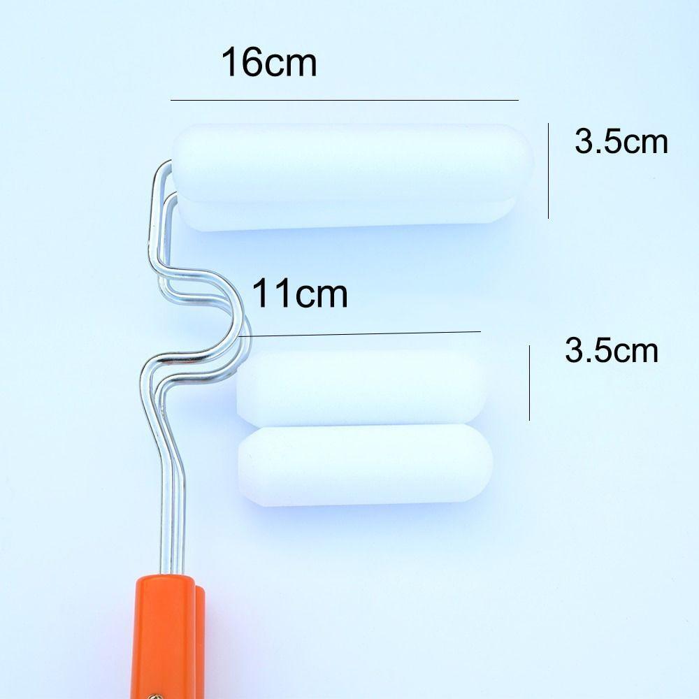 Miniatura Rolo De Pintura Duplo Inteligente Parede Pintar Sem Sujeira Criativa Casa