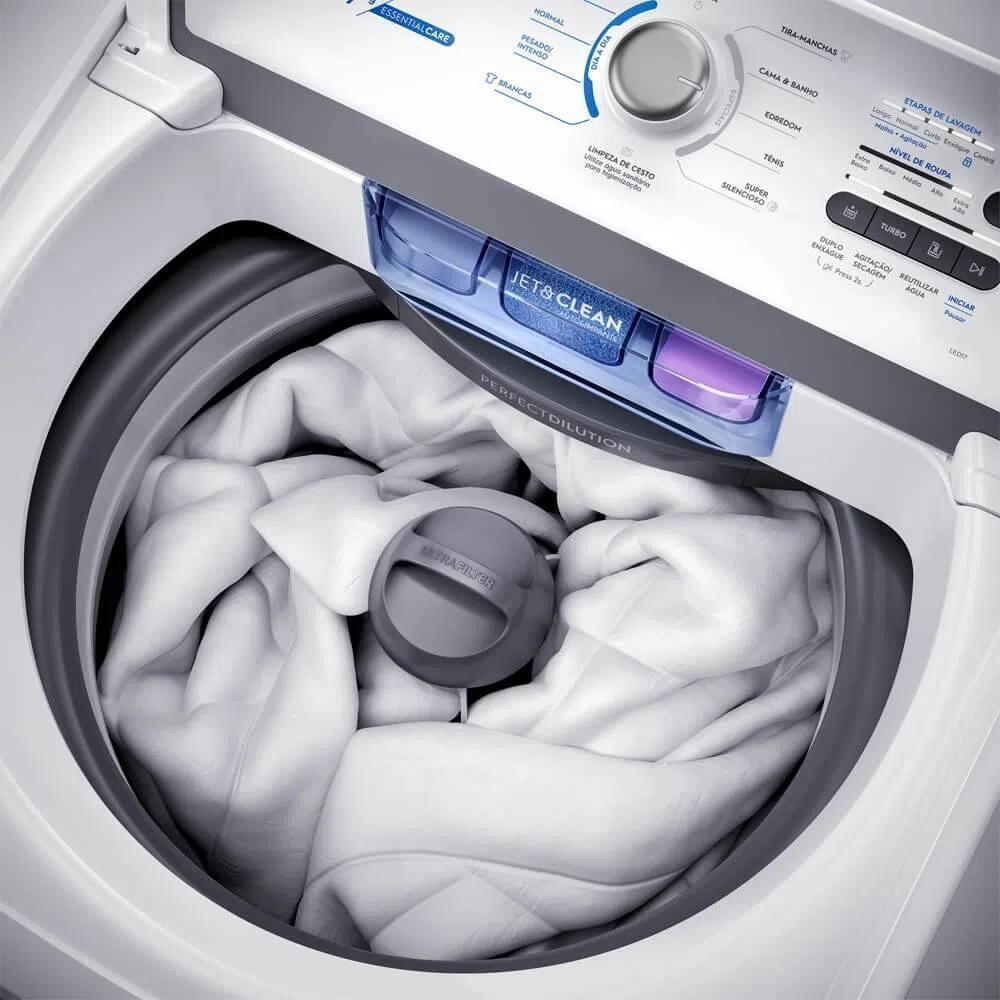 Miniatura Lavadora De Roupas Electrolux 17 Kg Branco Led17 - 127v