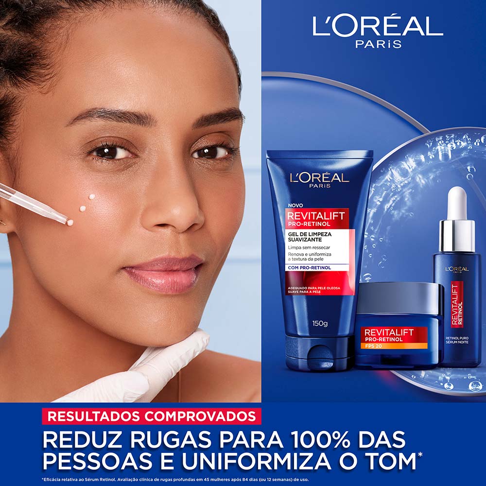 Gel de Limpeza Facial L'Oréal Paris Revitalift Retinol 150g