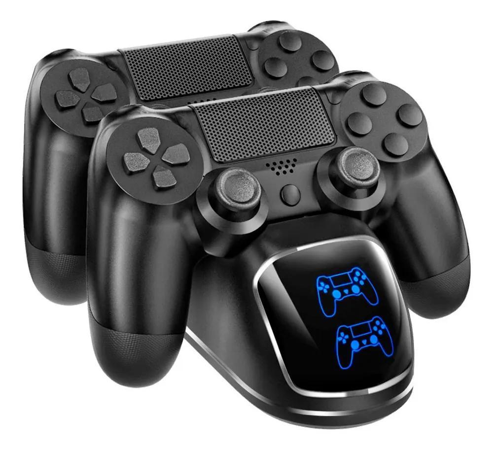 Miniatura Base Carregador Para Controle Ps4/Slim/Pro Com Suporte Dobe