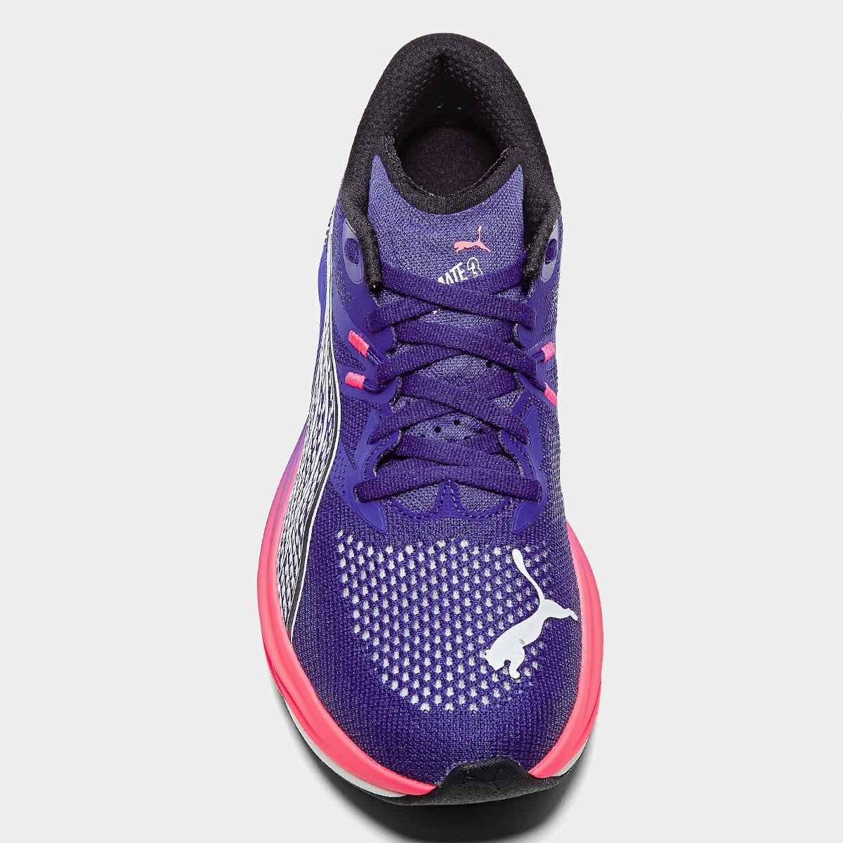Miniatura Tênis Puma Deviate Nitro 3 Feminino Azul+Rosa - 39