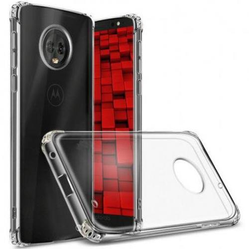 Miniatura Capa Silicone Anti Impacto Moto G6 E G6 Plus  - Transparente