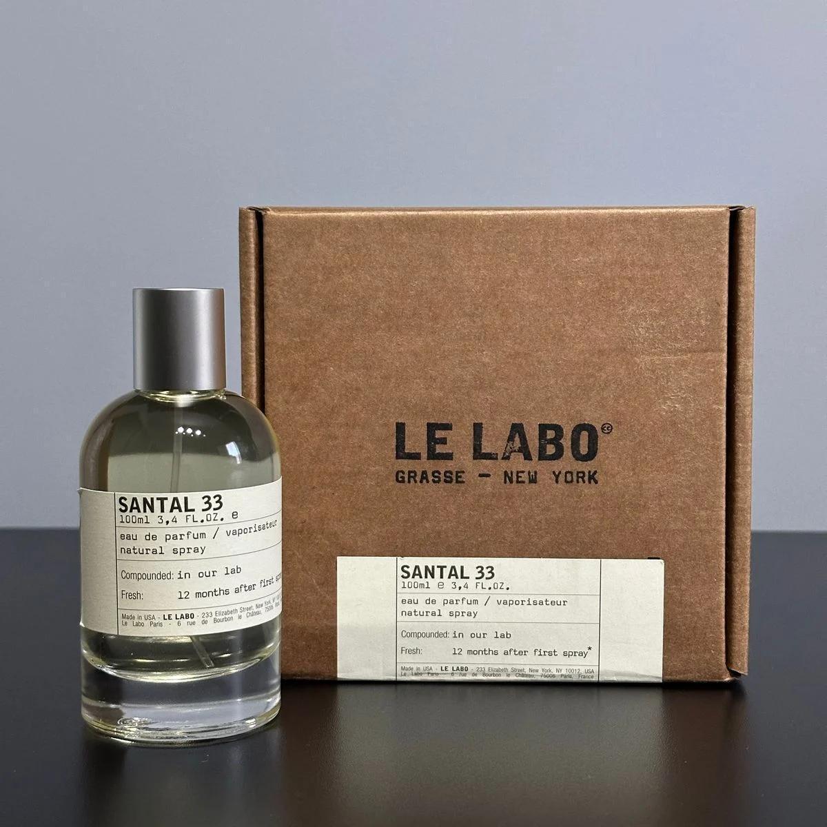 Miniatura Perfume Le Labo Grasse Sandal 33 Unissex Eau De Parfum 100Ml