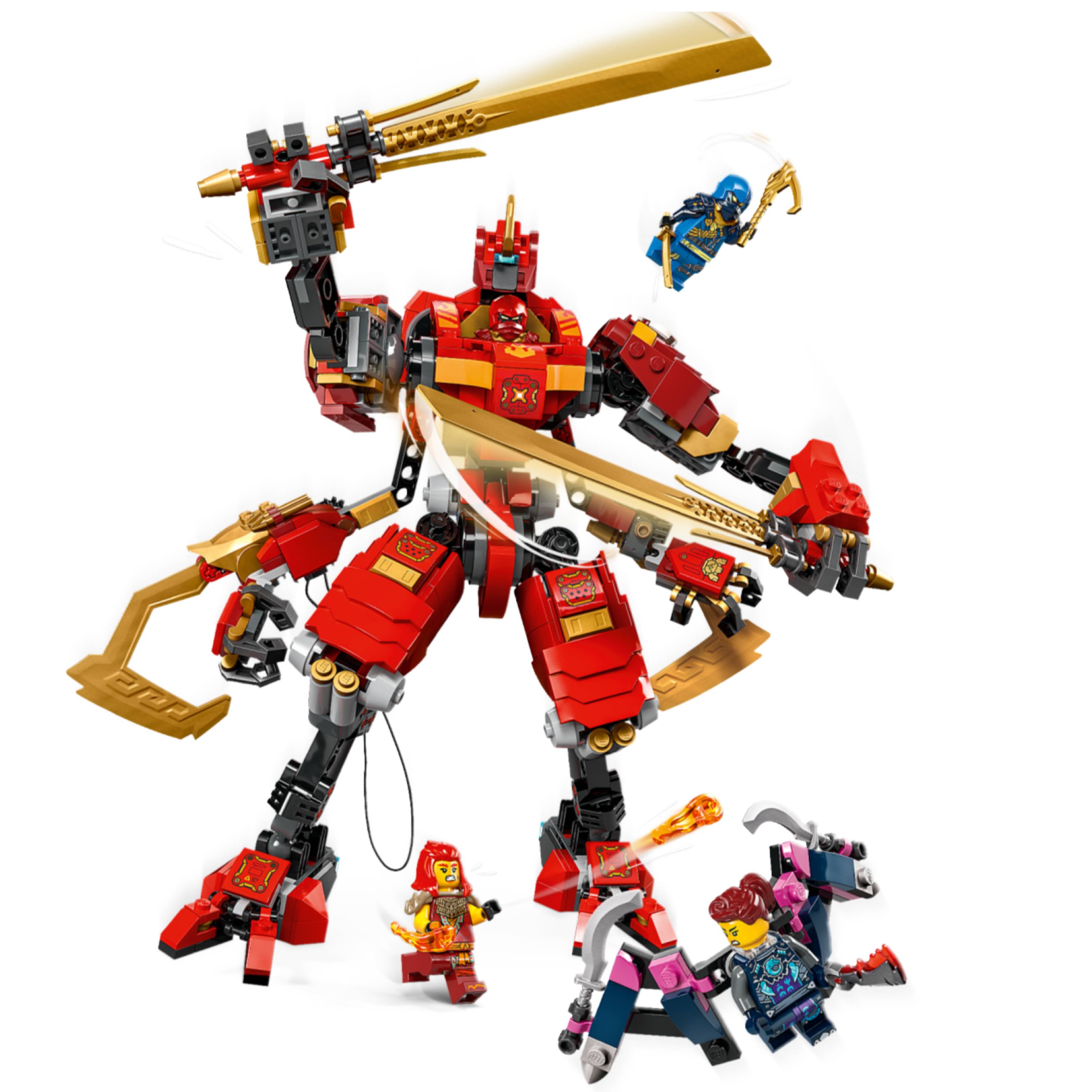 Miniatura LEGO Ninjago - Robô Ninja Escalador do Kai