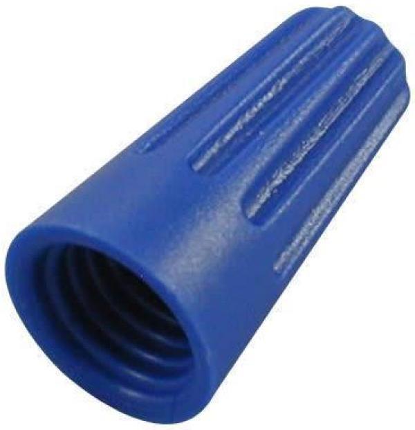 Miniatura 500 Conectores Torção Emenda Cabos Azul - 0,8 a 3,9mm