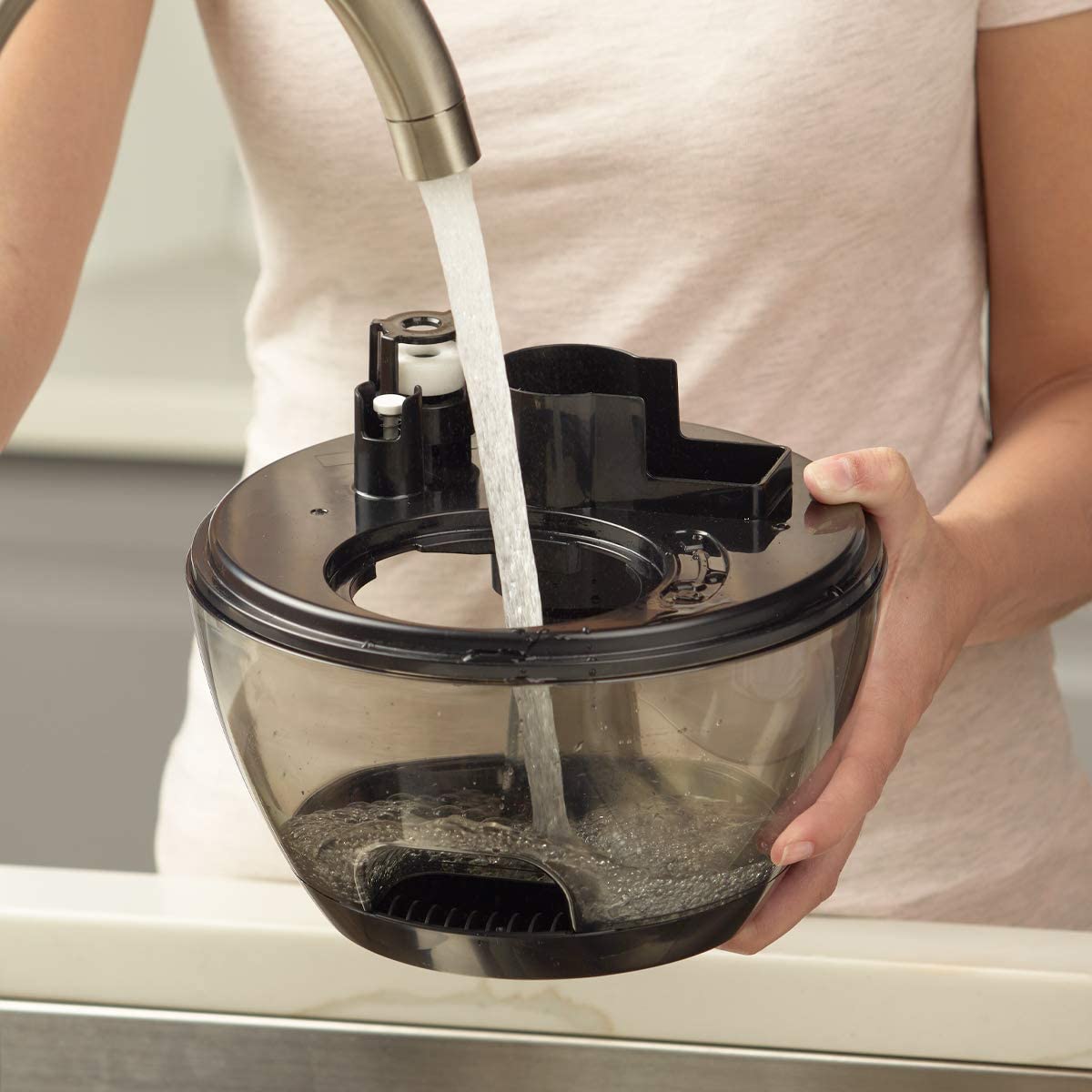 Honeywell Umidificador/Evaporador Elétrico, 1L, alcance de 40m², automático, preto.