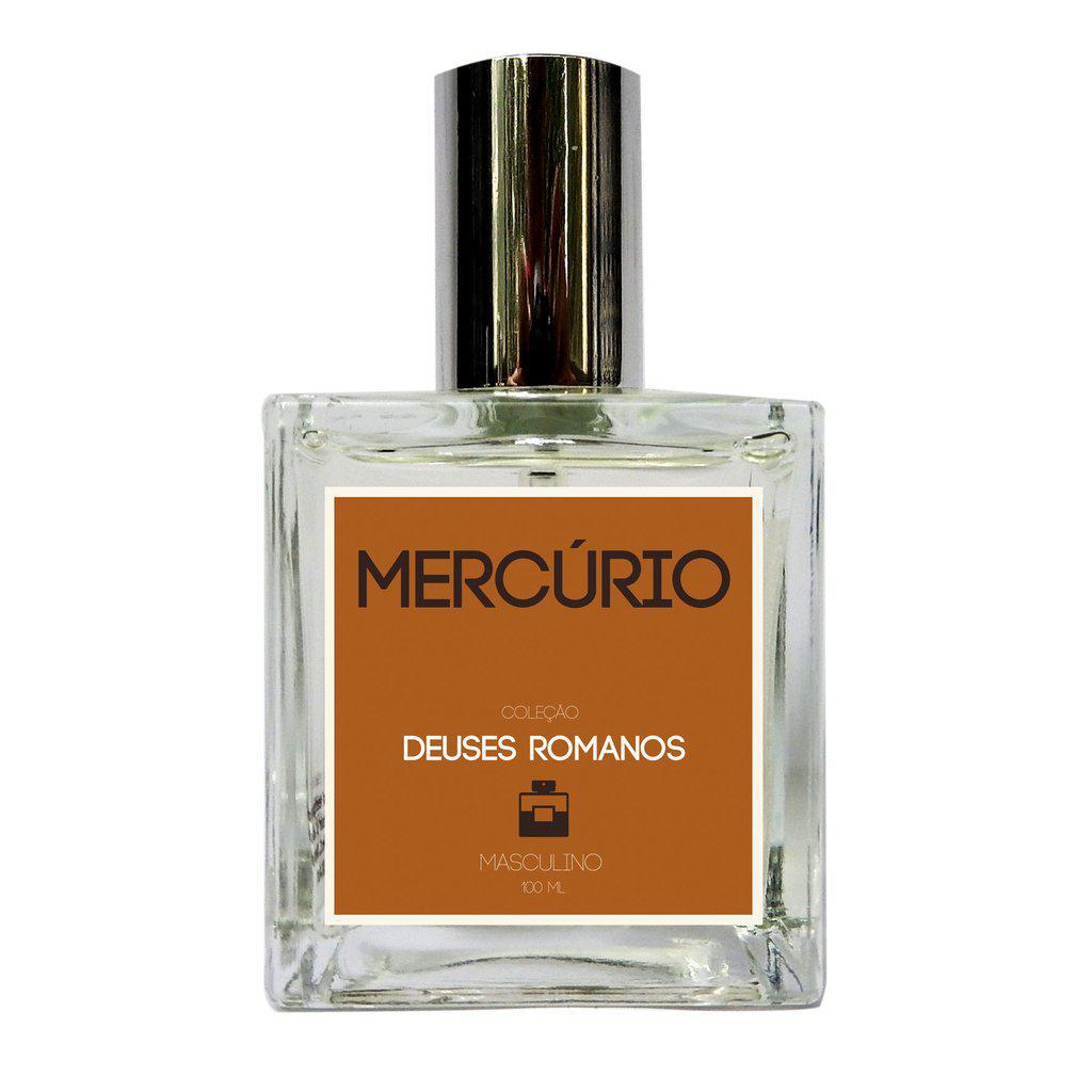 Miniatura Perfume Masculino Mercúrio 100Ml - Coleção Deuses Romanos