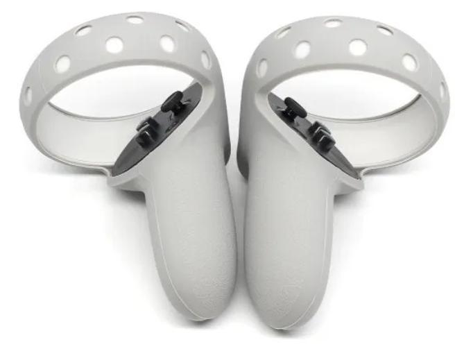 Miniatura Grip Silicone Para Controle Oculus Quest 2 Proteção Imediato