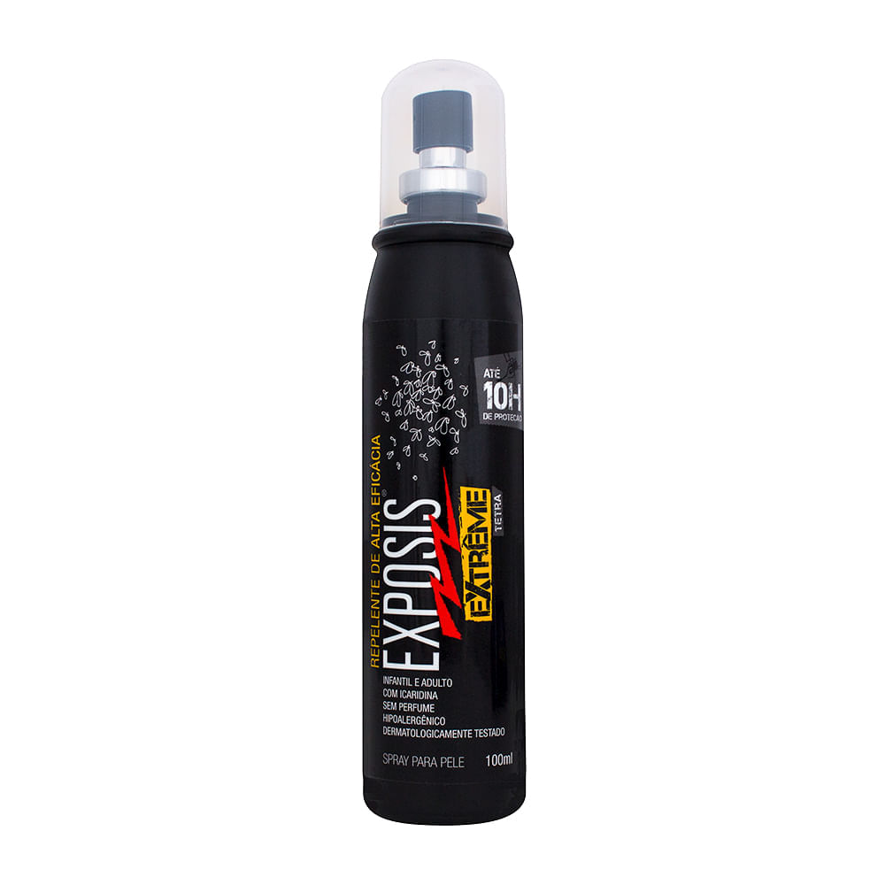 Miniatura Repelente Exposis Extreme Spray com 100ml