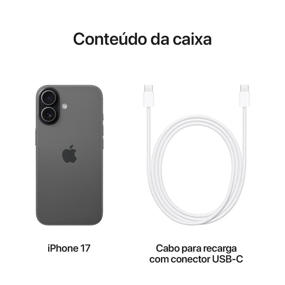 Apple iPhone 17 256GB Preto
