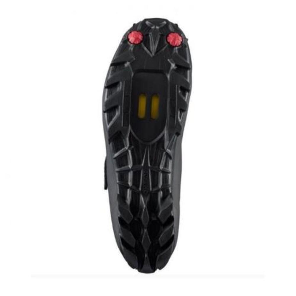 Miniatura Sapatilha Mtb Shimano Sh-Me100 Vermelho/Preto Tam: 39 Brasil