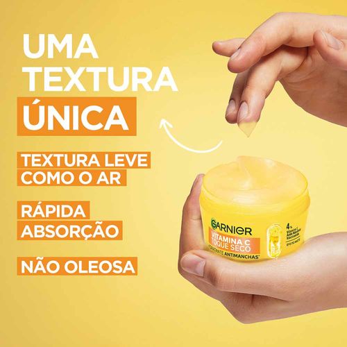 Miniatura Garnier Skin Vitamina C Kit - Hidratante Facial Antimanchas + Gel de Limpeza Facial Kit
