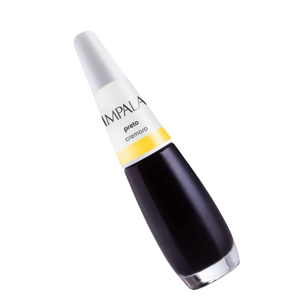 Miniatura Impala Esmalte A Cor Da Sua Moda Preto 7,5ml