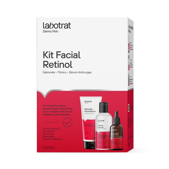 Miniatura Labotrat Dermo Skin Retinol Kit Facial Sab + Tonico + Sérum