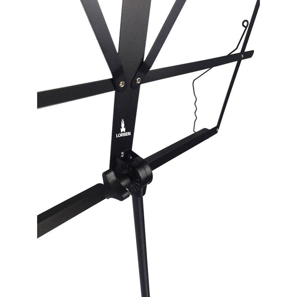 Estante Partitura Suporte Pedestal Cavalete Portátil Dobrável Com Bolsa De Transporte Lorben