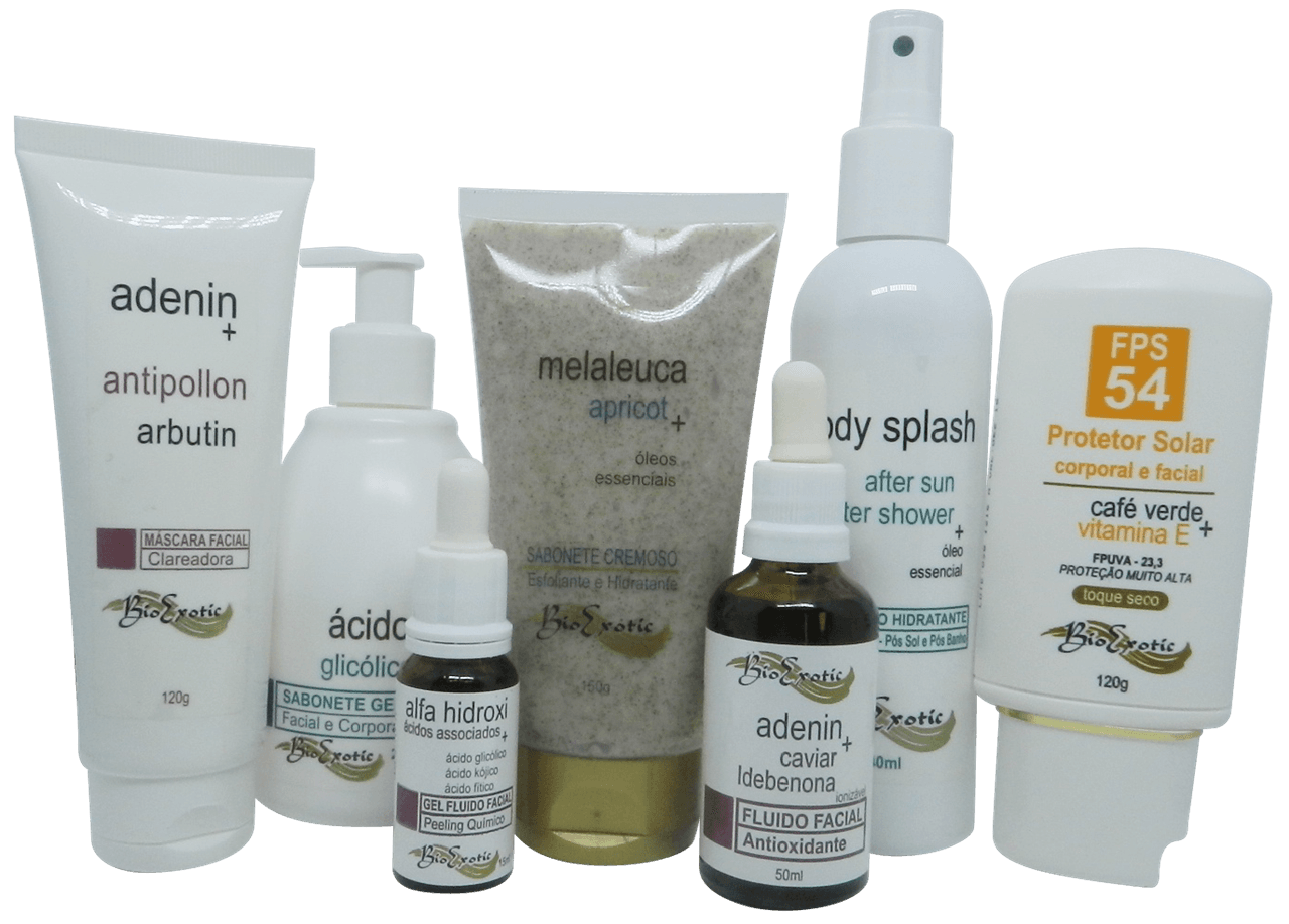 Miniatura Kit Clareamento Virilhas e Axilas + Bioexotic