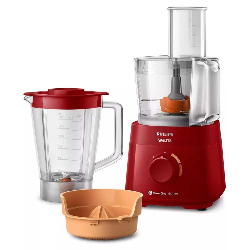Miniatura Multiprocessador Philips Walita Ri7300/42 Vermelho - 220V