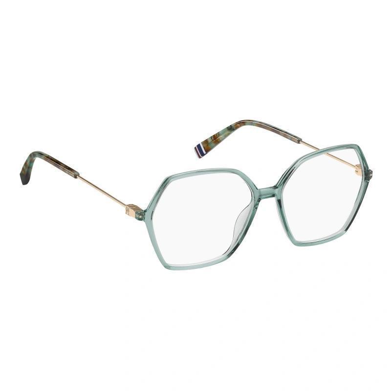 Miniatura Óculos Tommy Hilfiger Verde Translúcido Feminino 55mm