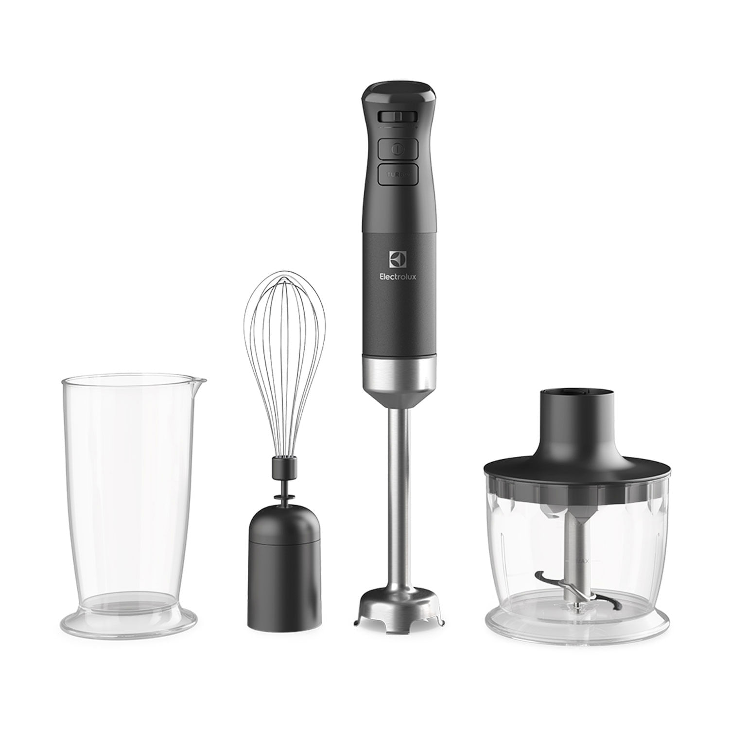 Miniatura Mixer 3 em 1 Electrolux Expert Black Pearl Velocidade Variável+Turbo, Capacidade de 0,7 Litros e Função Turbo - IBP 110