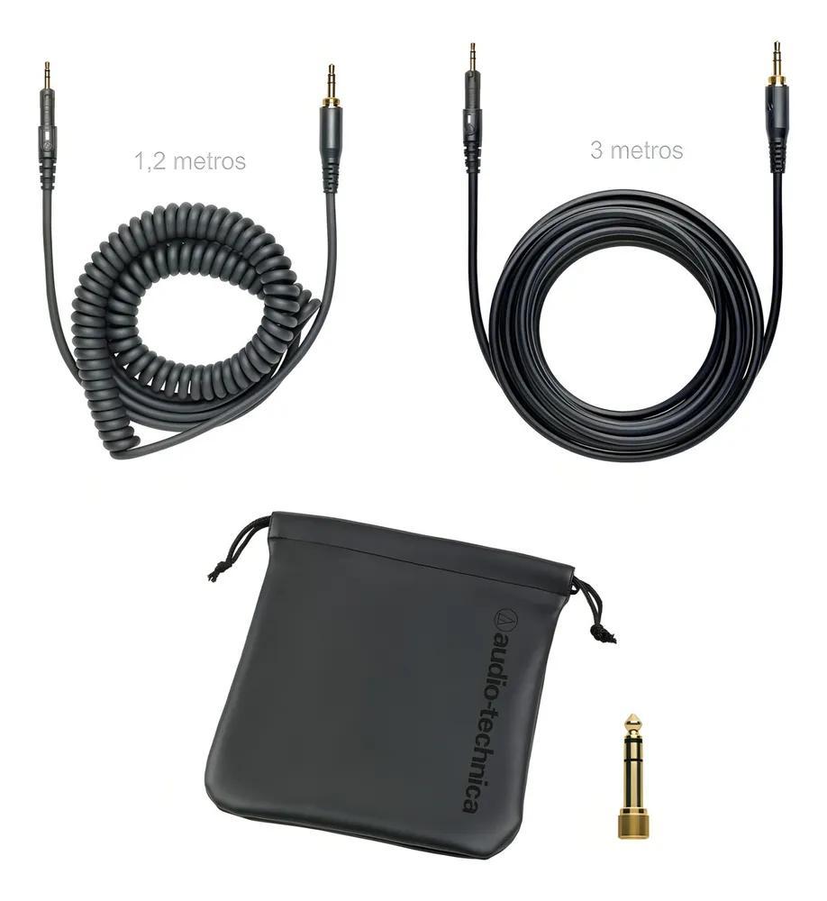 Fone Audio-Technica Ath-M40X: Som Profissional Over-Ear