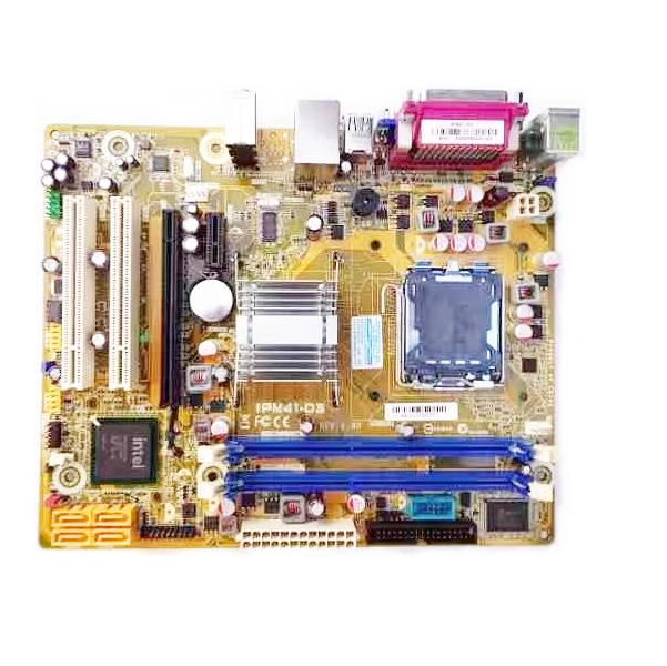 Miniatura Placa mãe asus ipm41-d3 para processador socket 775 ram ddr3