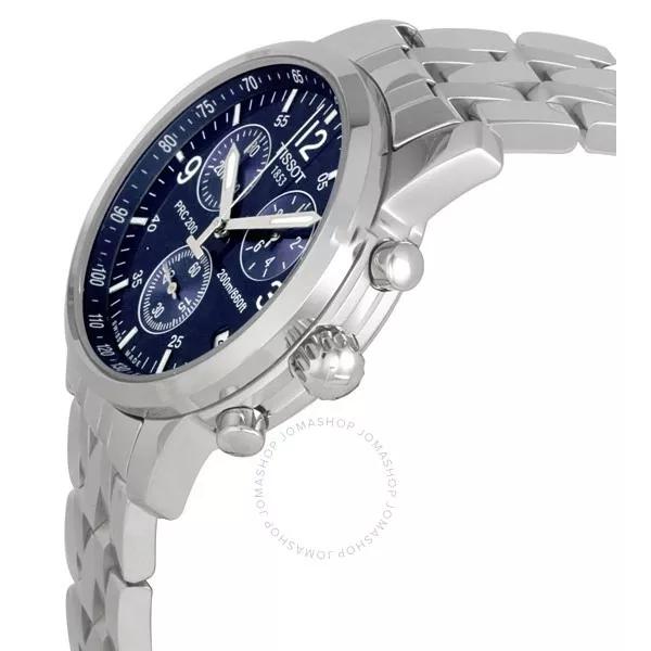 Miniatura Relógio Tissot Prc 200 T17.1.586.42 Azul Aço 40mm