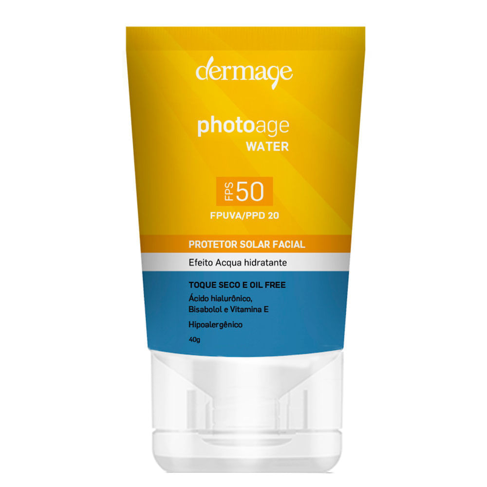 Protetor Solar Facial Dermage – Photoage Water FPS50