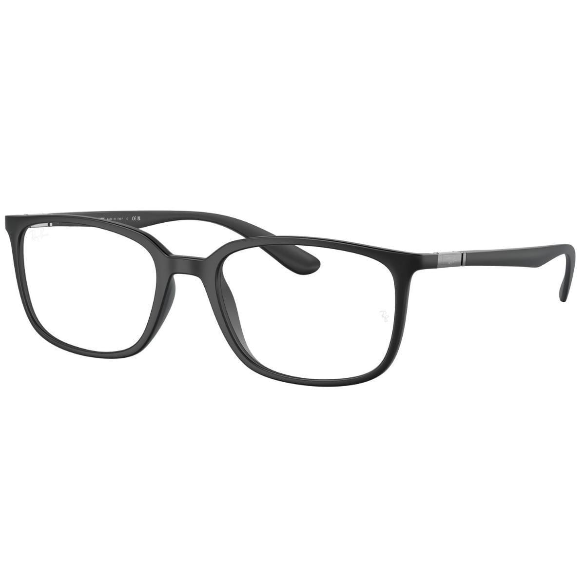 Miniatura Armação Ray-Ban Rb7208 5204 54 Preto Fosco Liteforce 7208 Rb