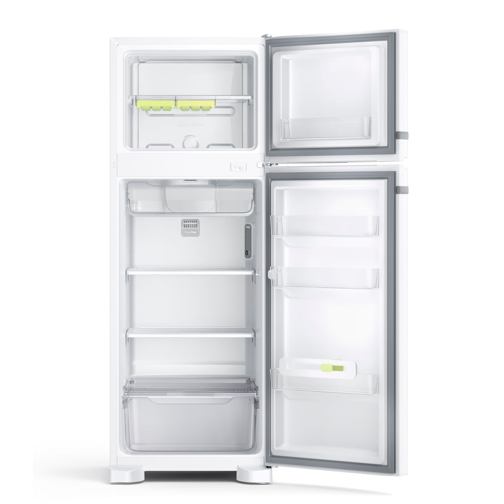 Miniatura Geladeira Consul Frost Free Duplex 340 litros Branca com Prateleiras Altura Flex 220V