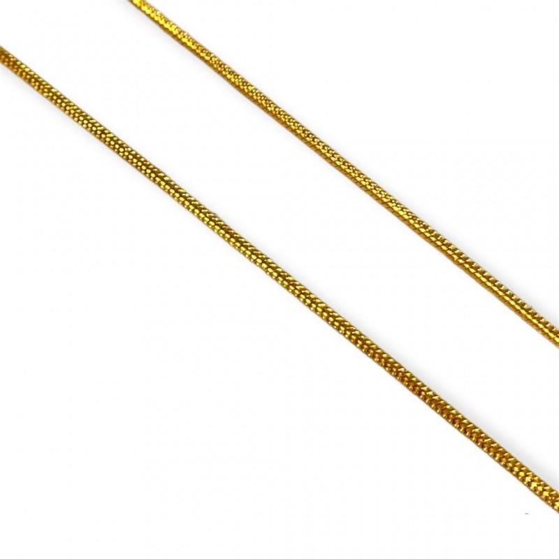 Miniatura Colar Corrente Pingente Chupeta Ere 1,50 Cm Dourado