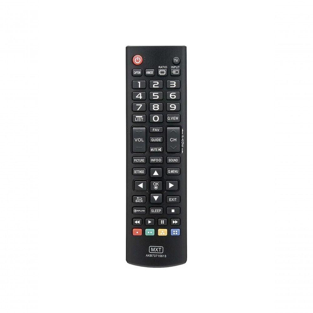 Miniatura Controle Remoto Mxt 01253 Tv Lcd- Led Lg Akb73715613