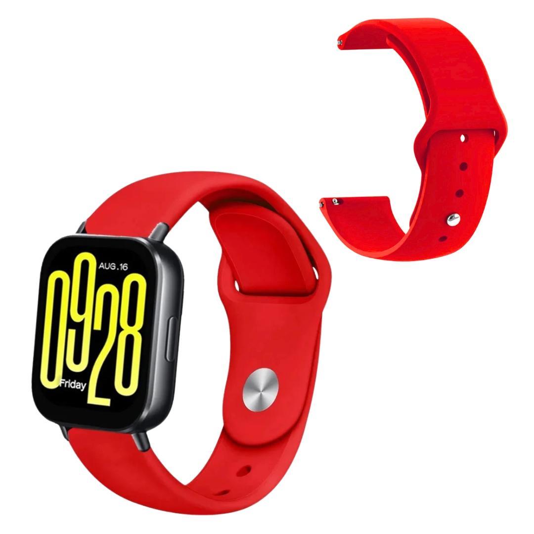 Miniatura Pulseira Confort Silicone Lisa Para Redmi Watch 5 Active 22