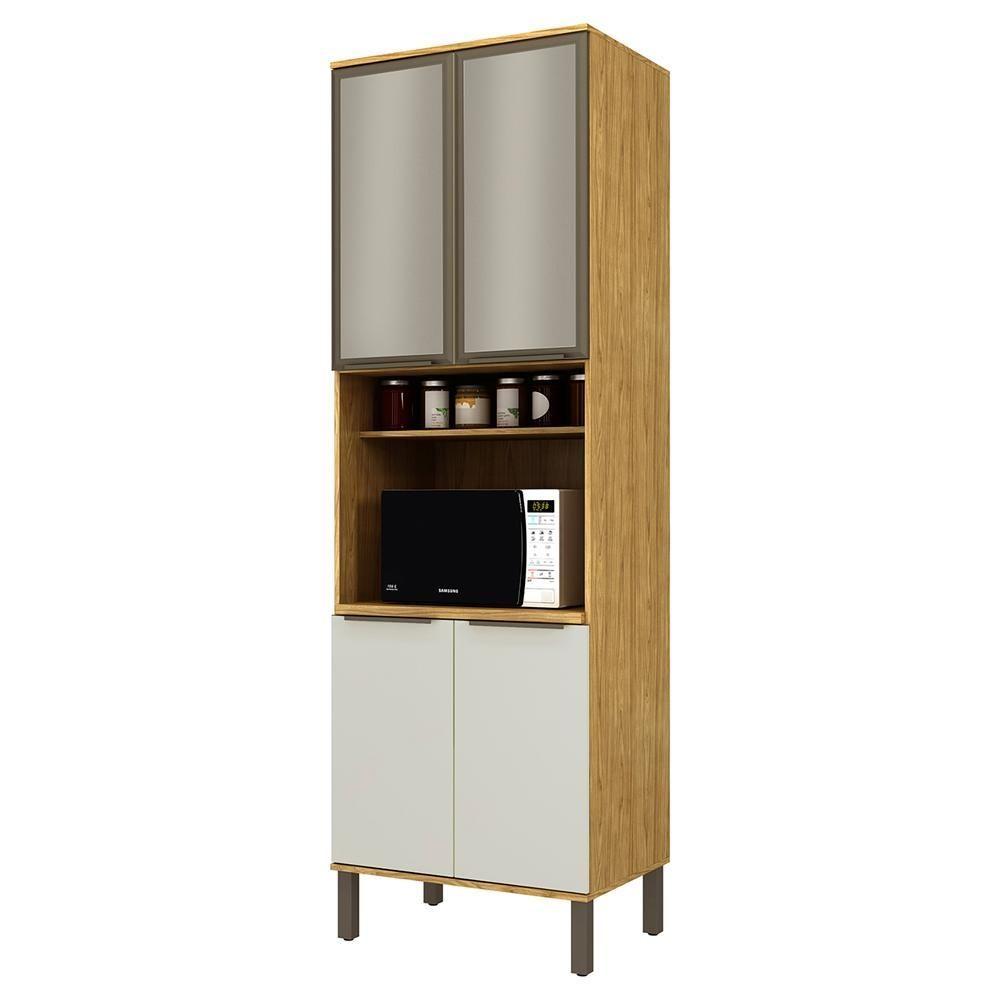 Miniatura Torre Quente 1 Porta Vidro 70 Cm Vera Tve03 Marrocos Off White Mxm