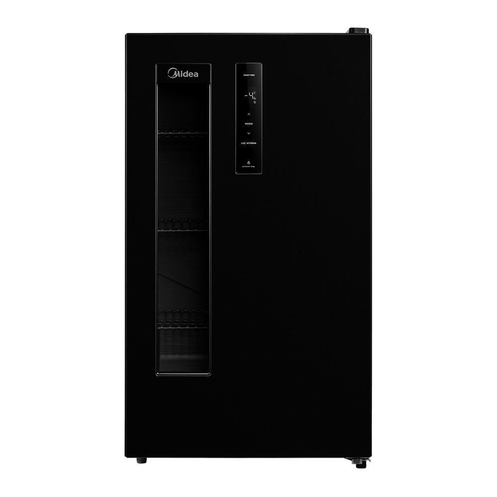 Miniatura Cervejeira Midea Frost Free 82L Preto 110V Mdrx150fggdx