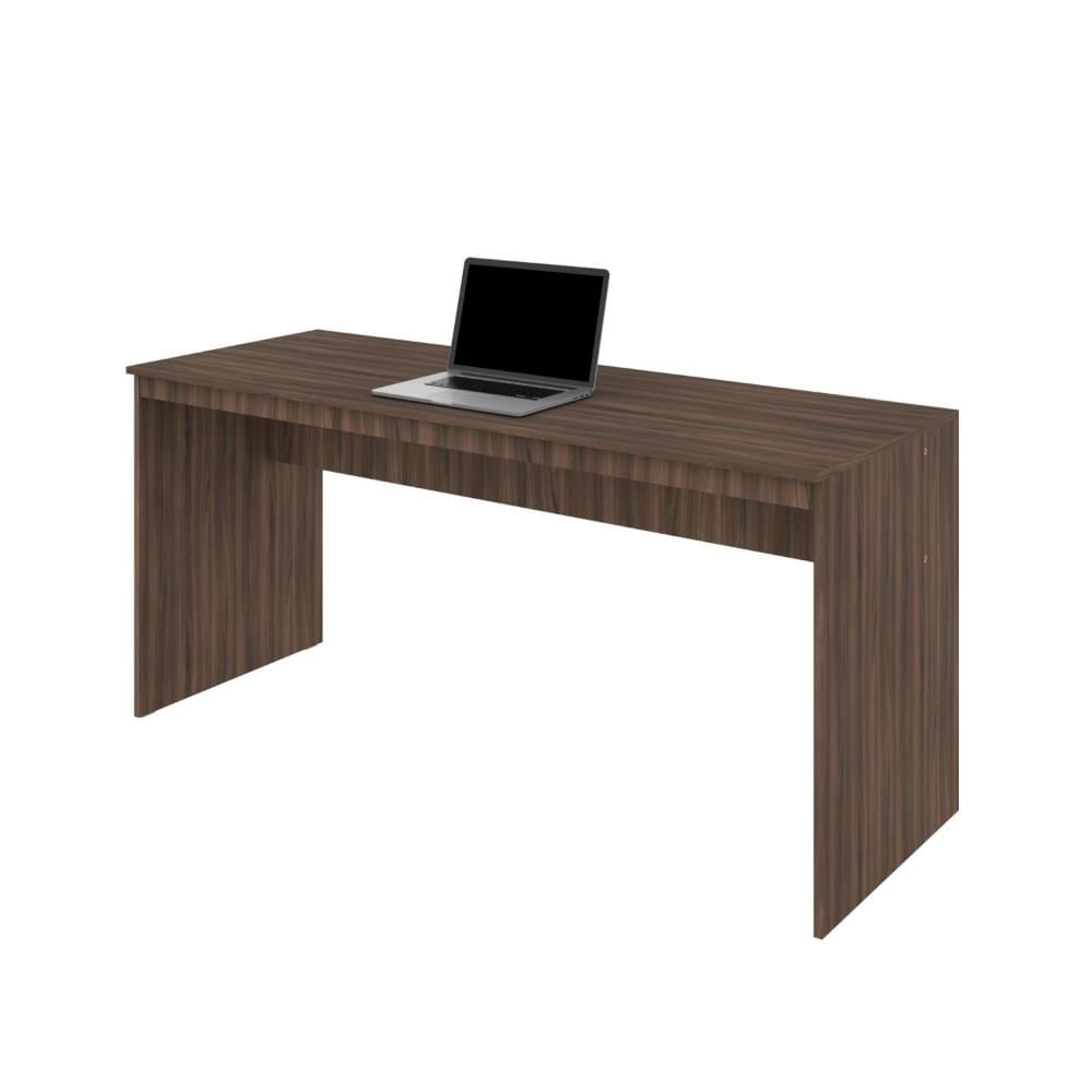Miniatura Mesa para Escritório Diretor 160cm Turim Espresso Móveis Nogal