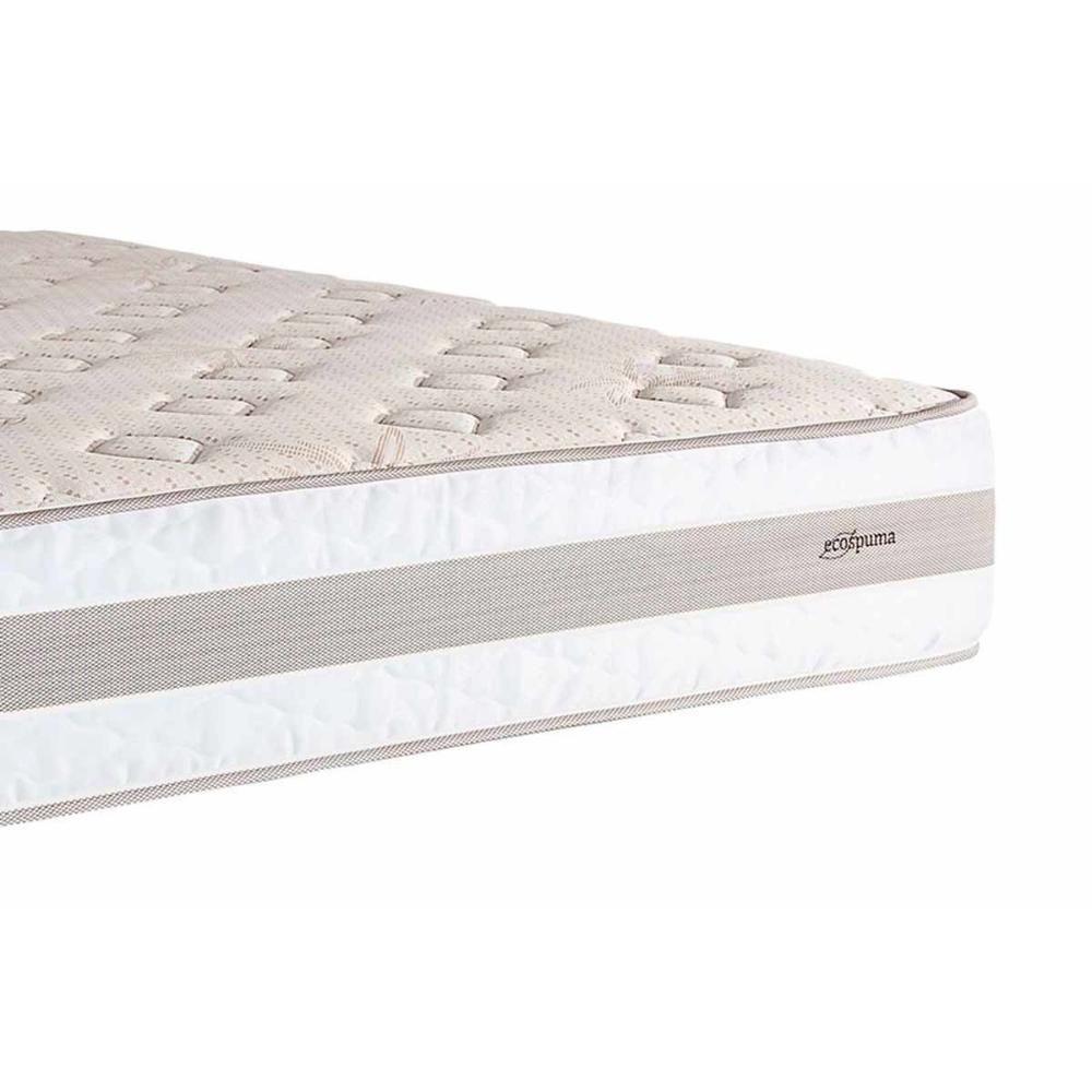 Miniatura Cama Box Queen: Colchão Molas Ensacadas Herval Masterpocket Kiev + Base Crc Courano Clean(158x198)